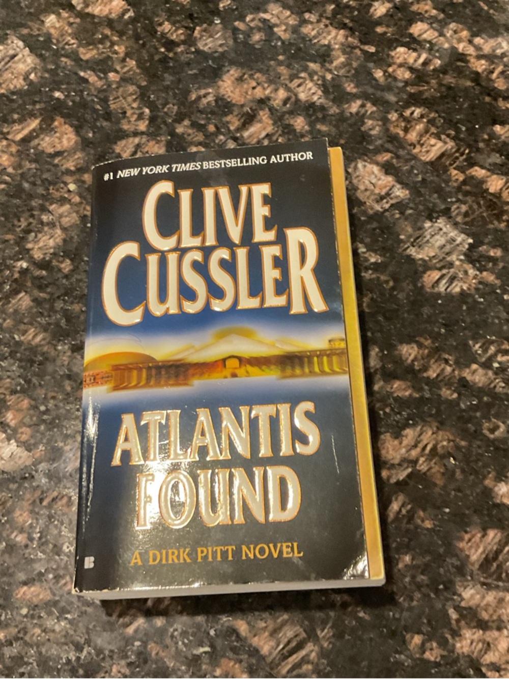 Clive Cussler "Atlantis Found" Paperback